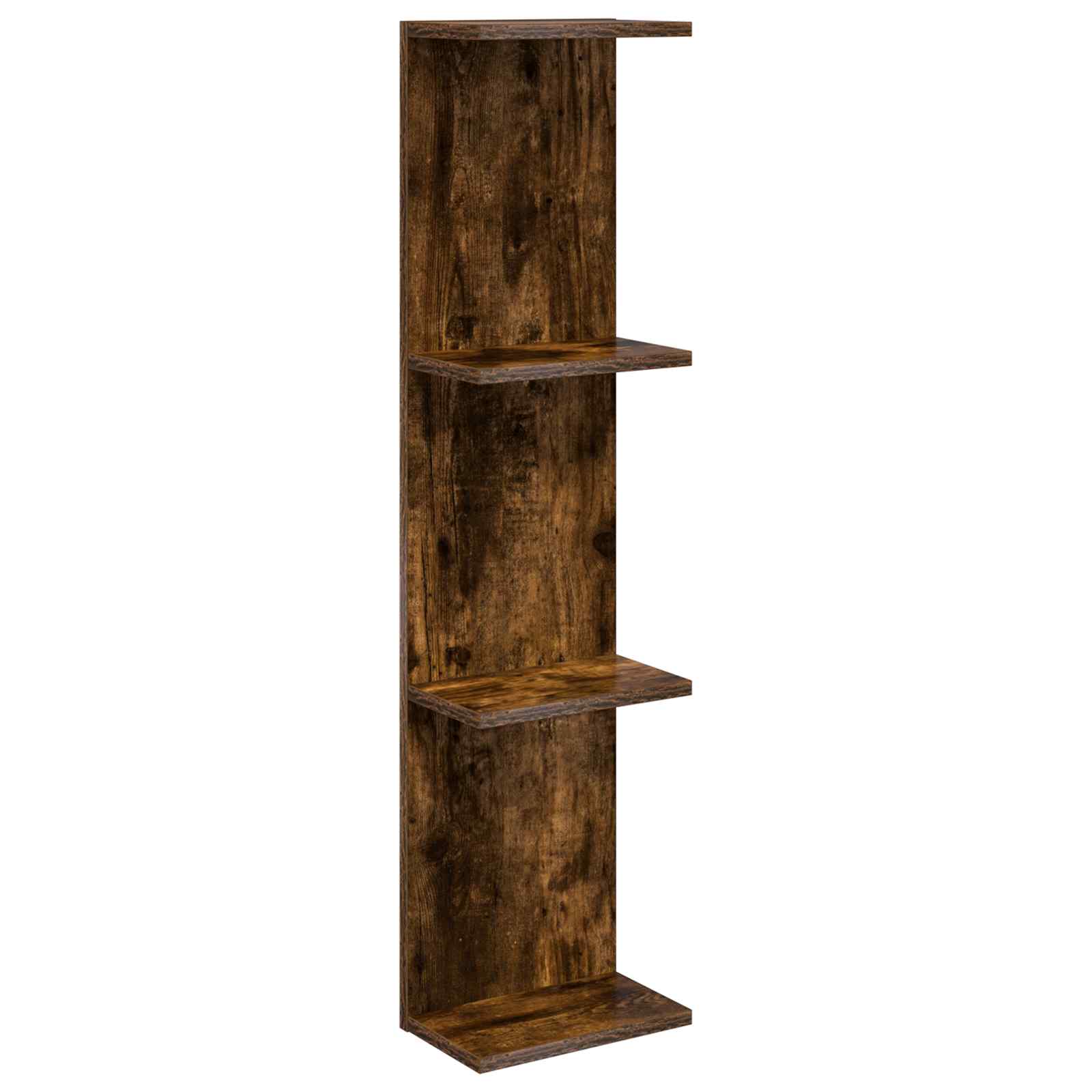 vidaXL Półka ścienna Dąb wędzony 25 x 15 x 100 cm Drewno inżynieryjne