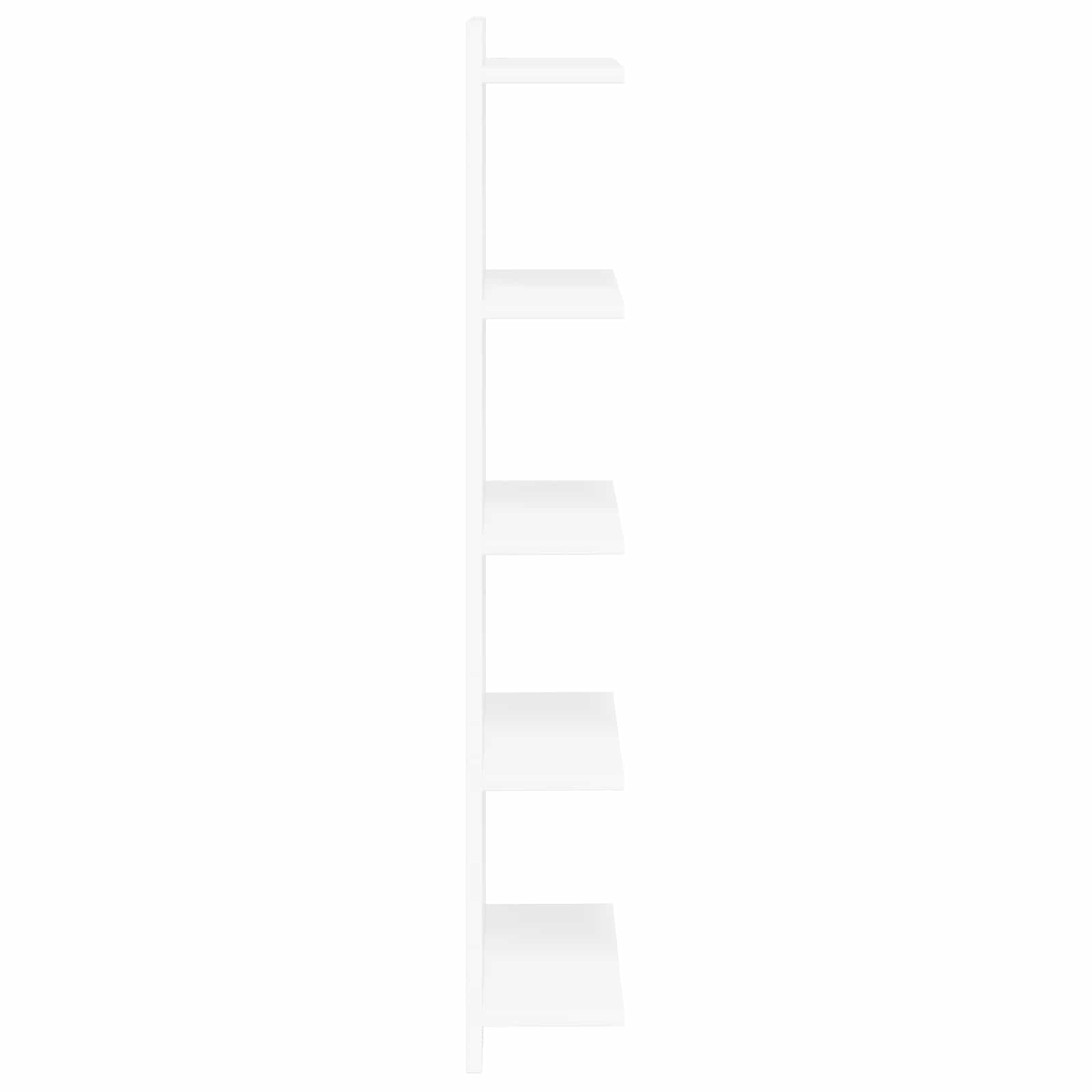 vidaXL Półka ścienna Biały 30 x 15 x 100 cm Drewno inżynieryjne