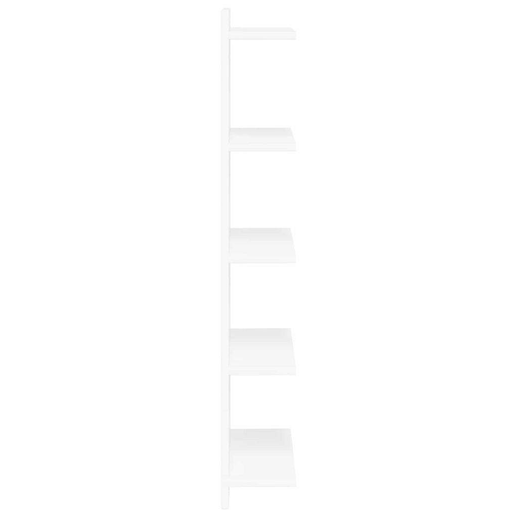 vidaXL Półka ścienna 2 pcs Biały 30 x 15 x 100 cm Drewno inżynieryjne