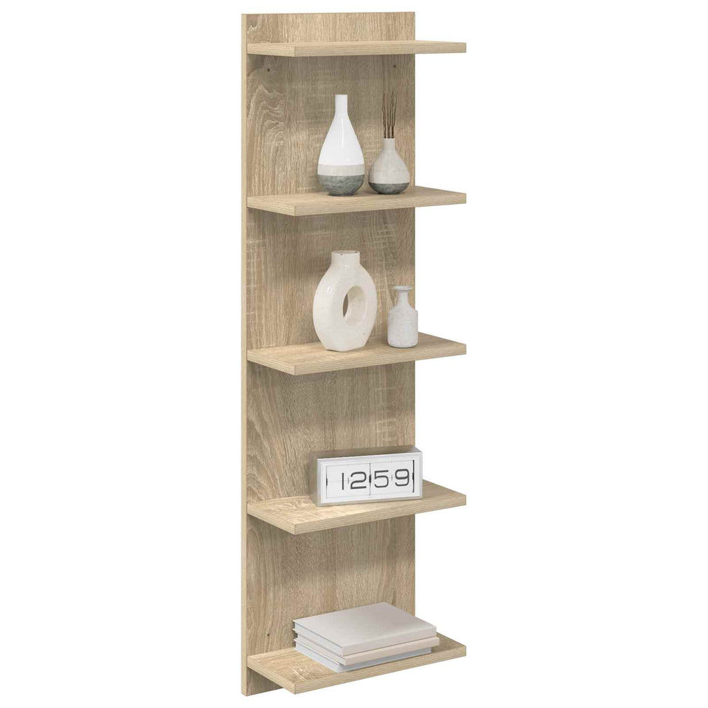 vidaXL Półka ścienna dąb Sonoma 30 x 15 x 100 cm Drewno inżynieryjne