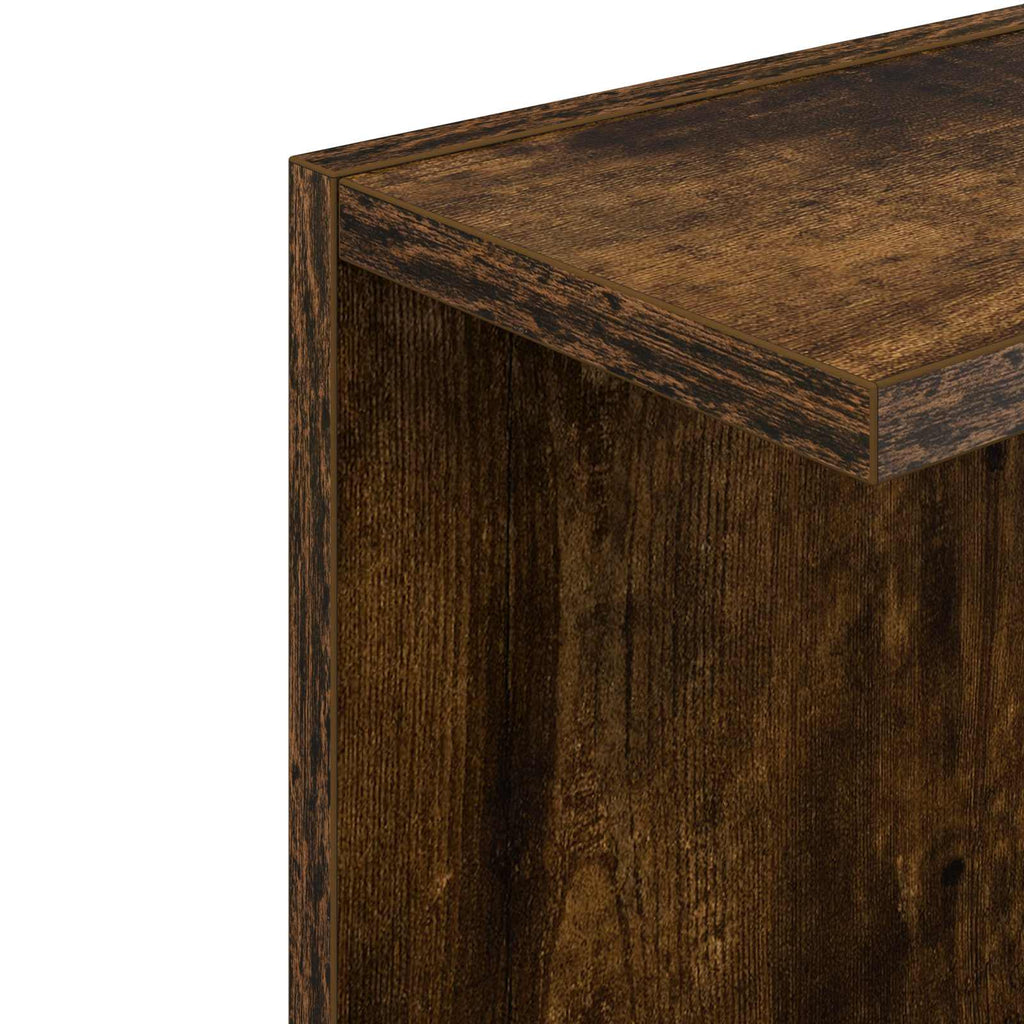 vidaXL Półka ścienna Dąb wędzony 30 x 15 x 100 cm Drewno inżynieryjne
