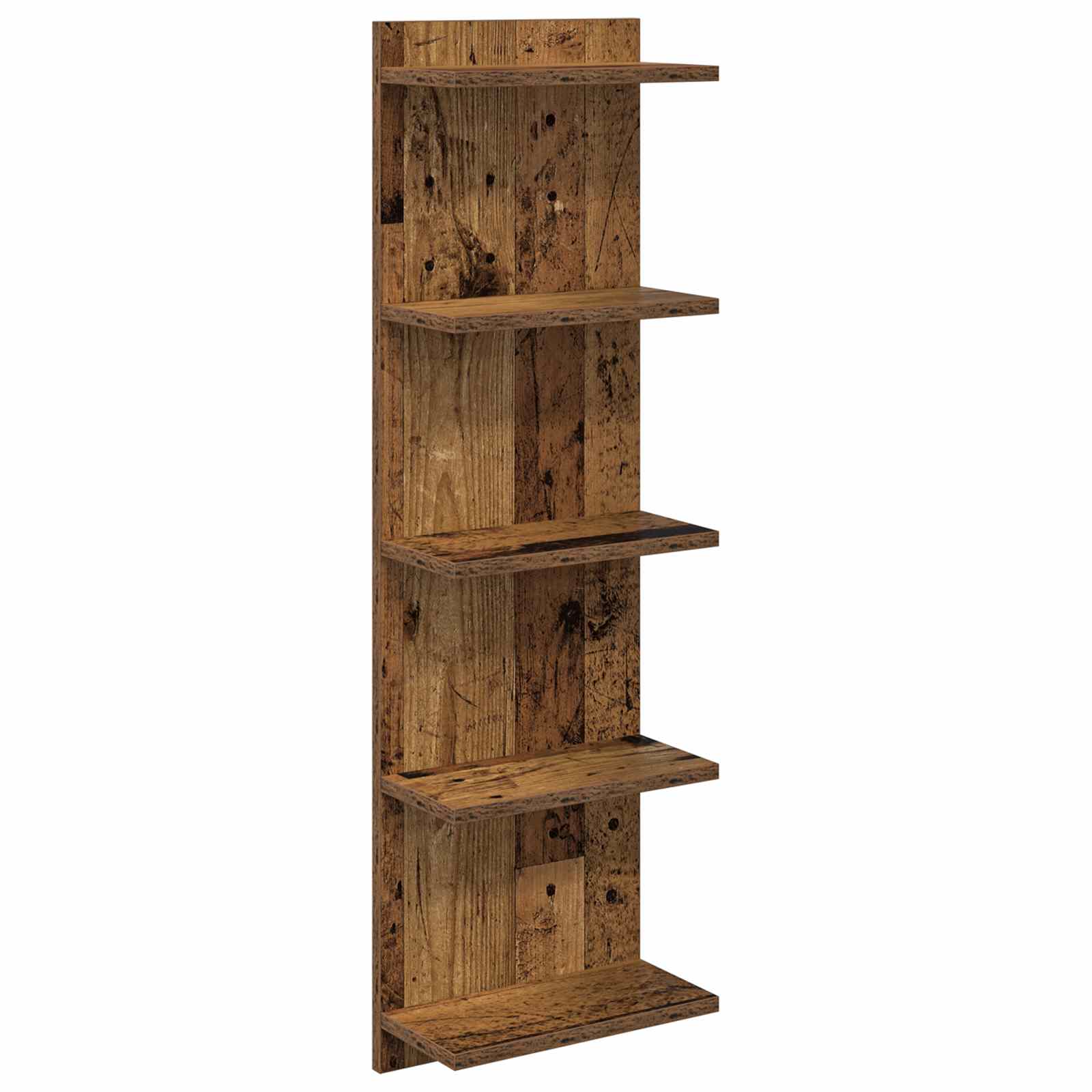 vidaXL Półka ścienna Stare drewno 30 x 15 x 100 cm Drewno inżynieryjne