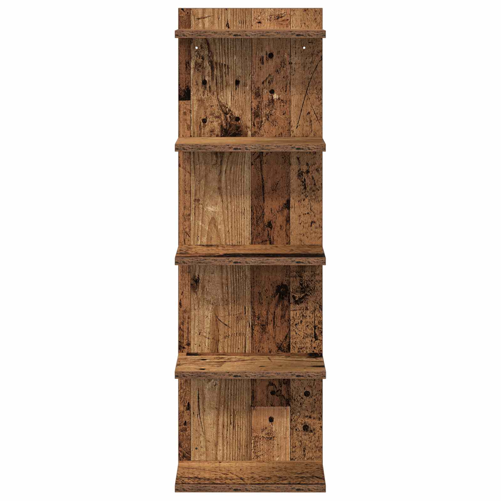 vidaXL Półka ścienna Stare drewno 30 x 15 x 100 cm Drewno inżynieryjne