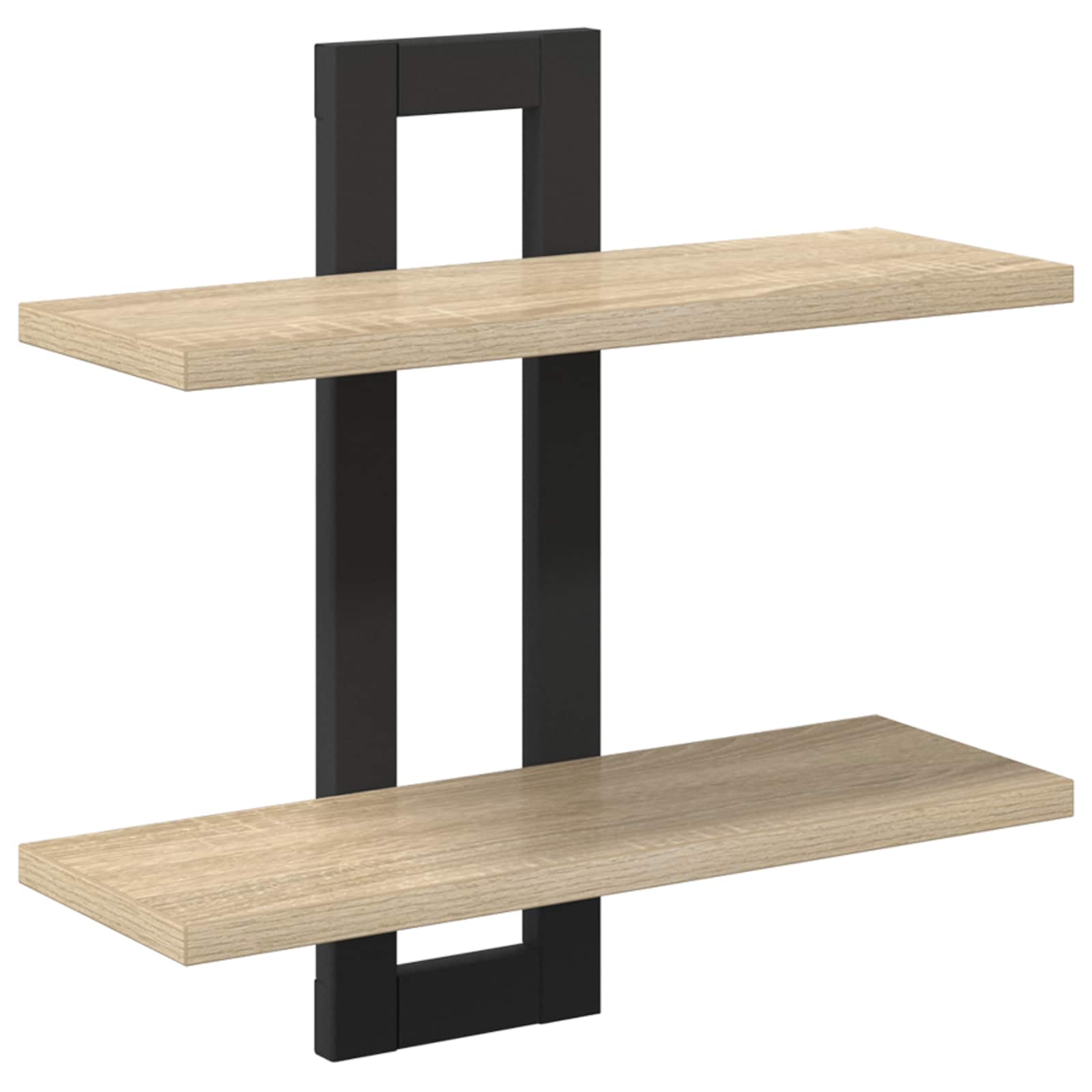 vidaXL Półki wiszące dąb Sonoma 40 x 15 x 40 cm Drewno inżynieryjne