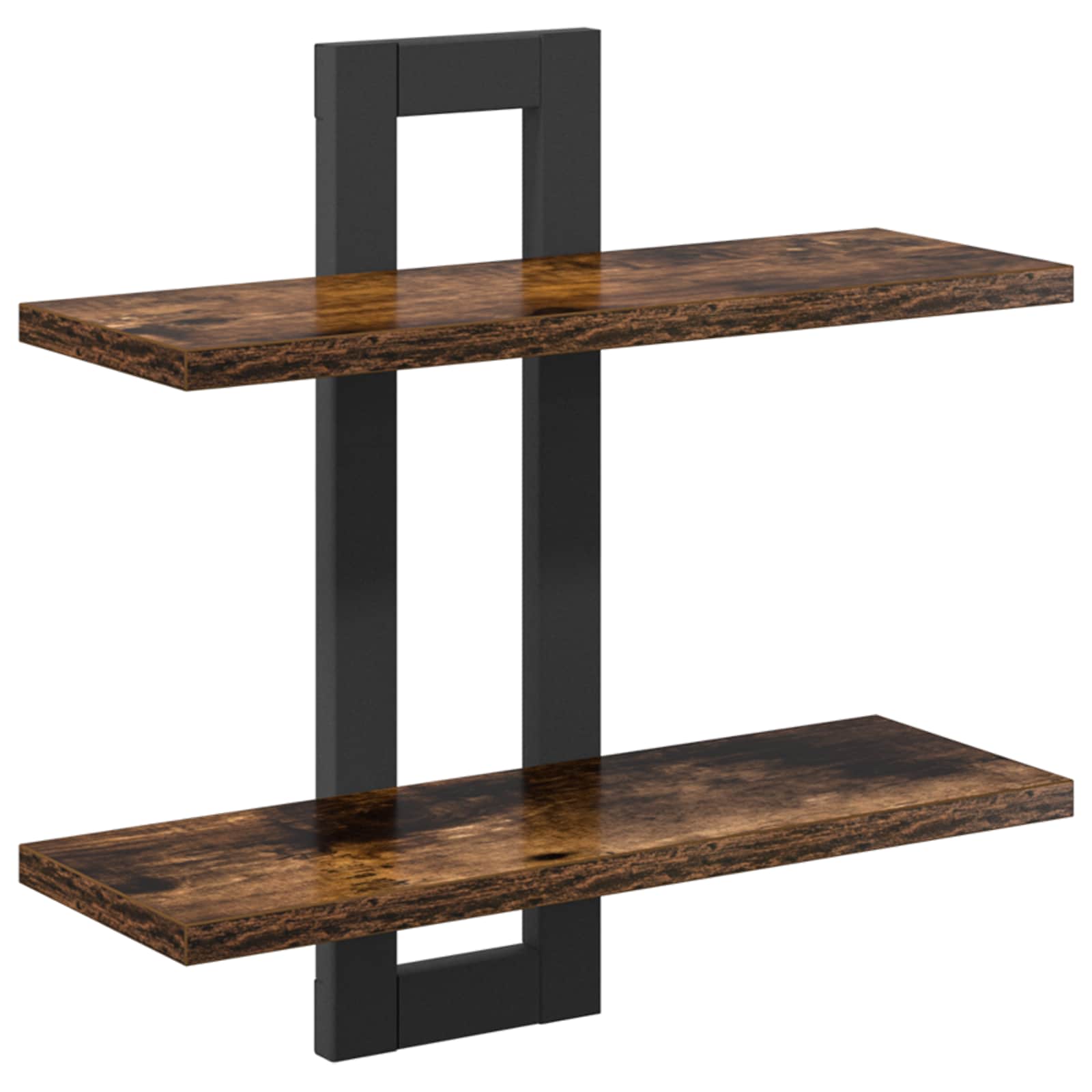 vidaXL Półki wiszące Dąb wędzony 40 x 15 x 40 cm Drewno inżynieryjne