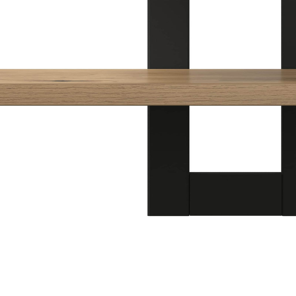 vidaXL Półki wiszące Dąb artisan 40 x 15 x 40 cm Drewno inżynieryjne