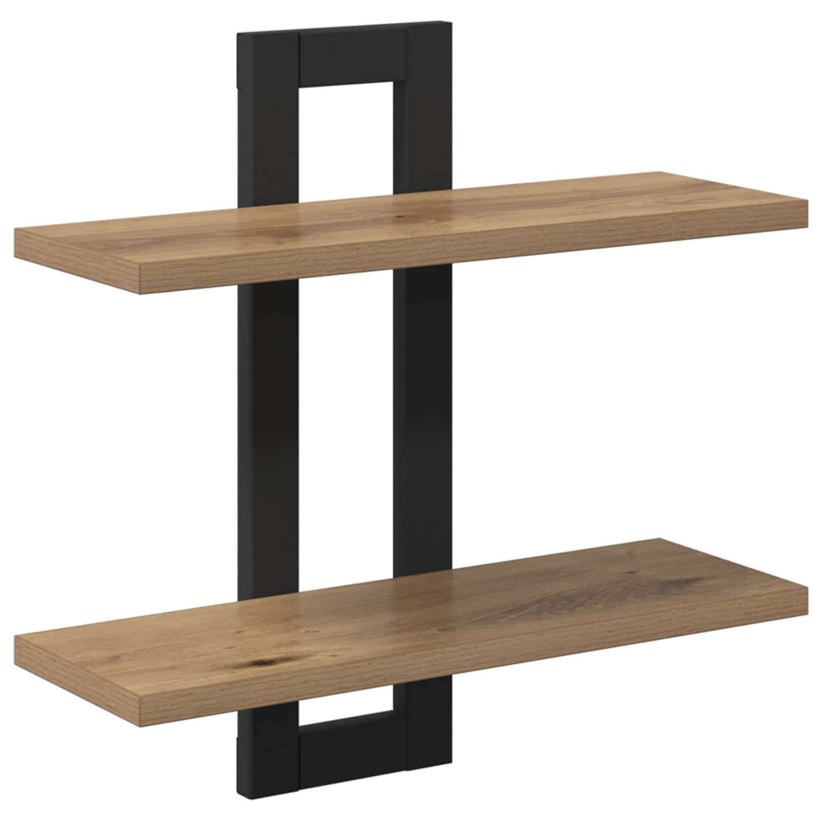 vidaXL Półki wiszące Dąb artisan 40 x 15 x 40 cm Drewno inżynieryjne