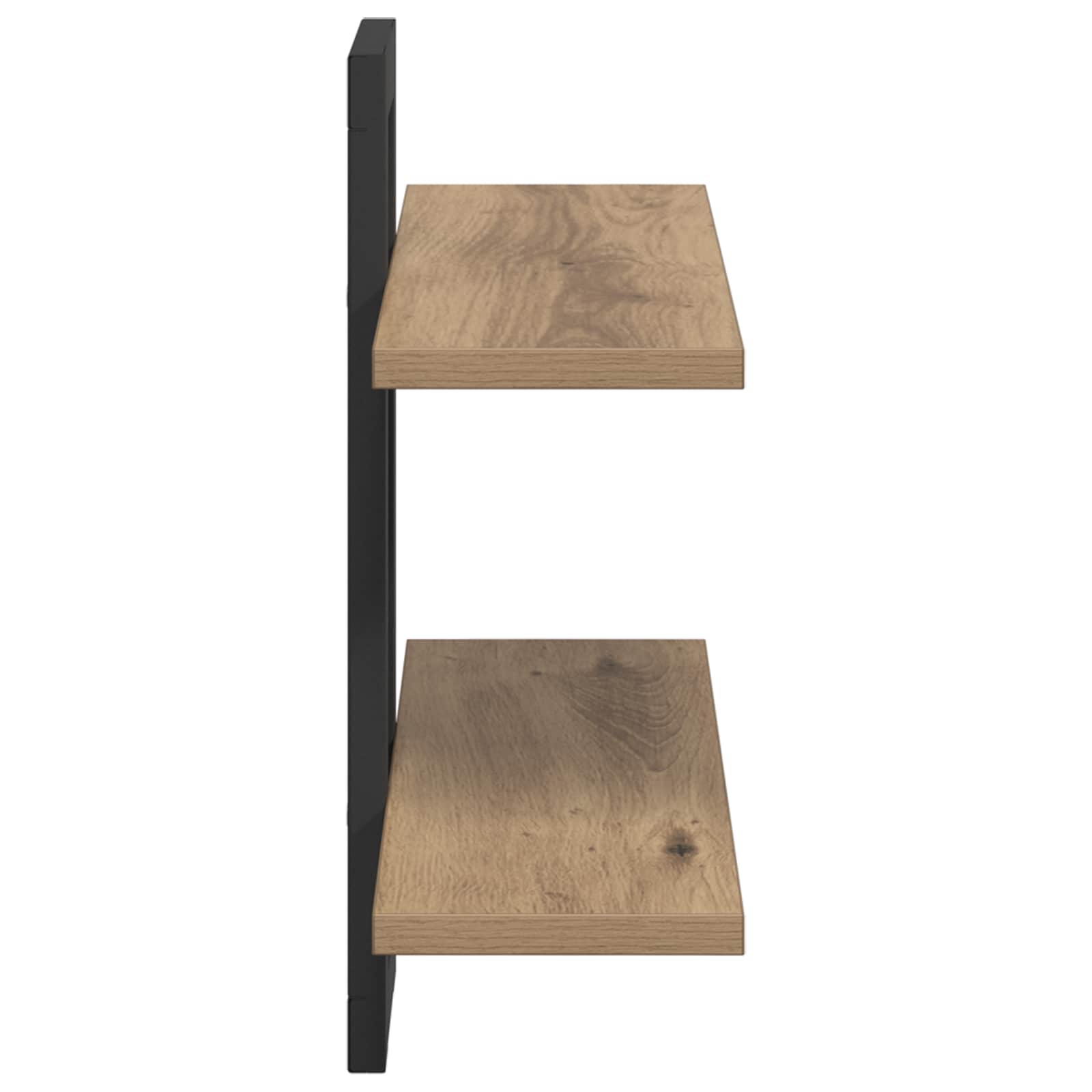 vidaXL Półki wiszące Dąb artisan 40 x 15 x 40 cm Drewno inżynieryjne