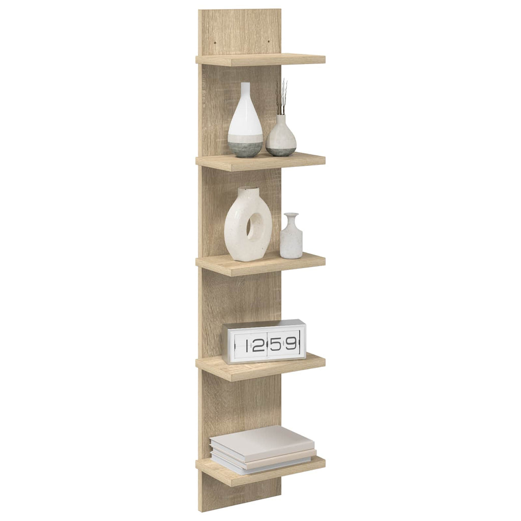 vidaXL Półka ścienna dąb Sonoma 22 x 15 x 100 cm Drewno inżynieryjne
