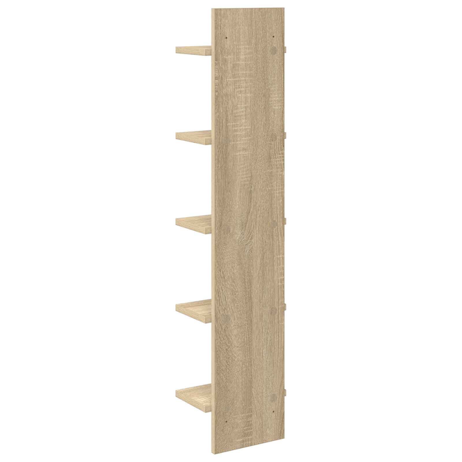 vidaXL Półka ścienna 2 pcs dąb Sonoma 22 x 15 x 100 cm