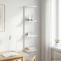 vidaXL Półka ścienna Biały 22 x 15 x 100 cm Drewno inżynieryjne