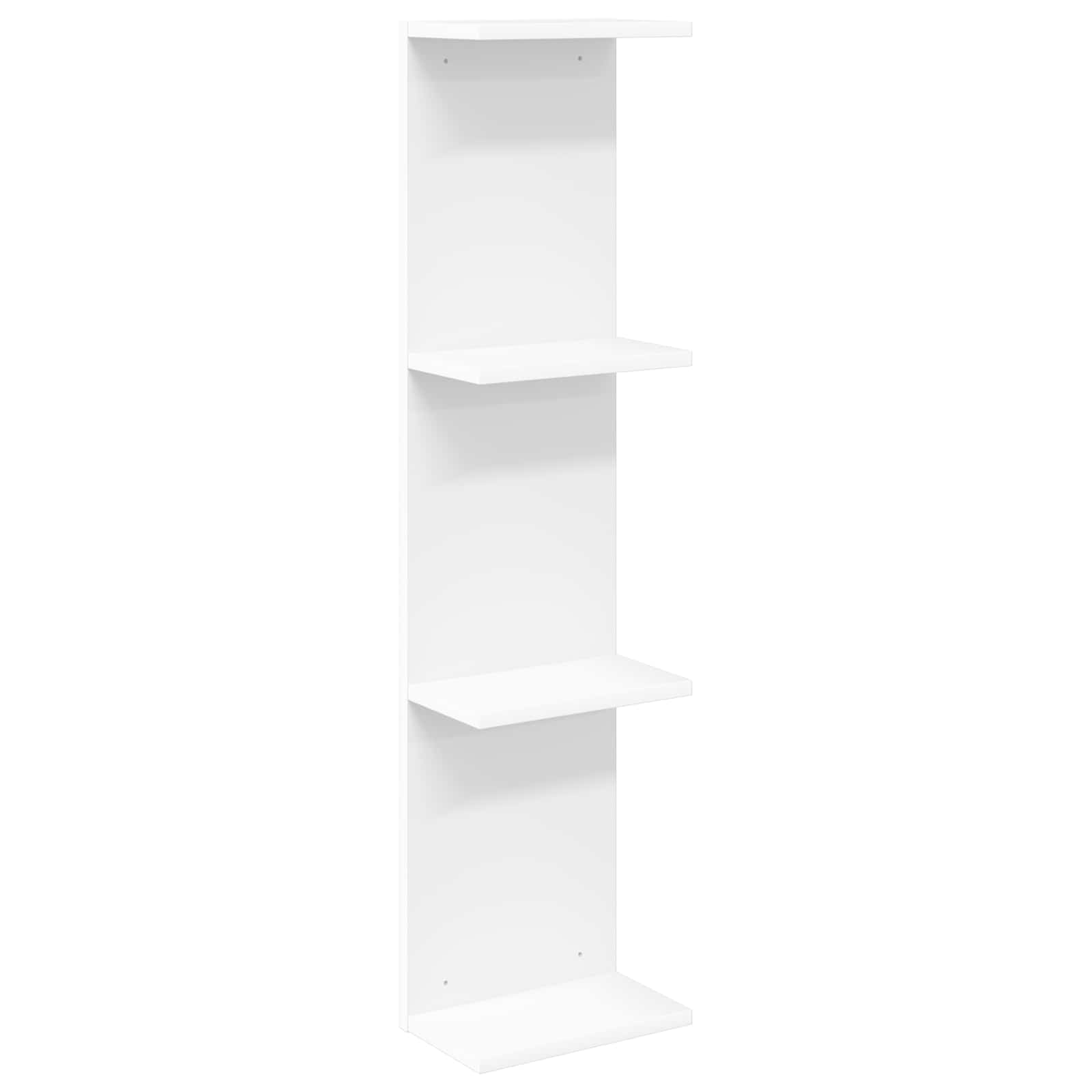 vidaXL Półka ścienna Biały 22 x 15 x 100 cm Drewno inżynieryjne