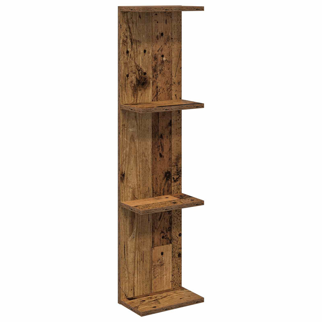 vidaXL Półka ścienna Stare drewno 22 x 15 x 100 cm Drewno inżynieryjne