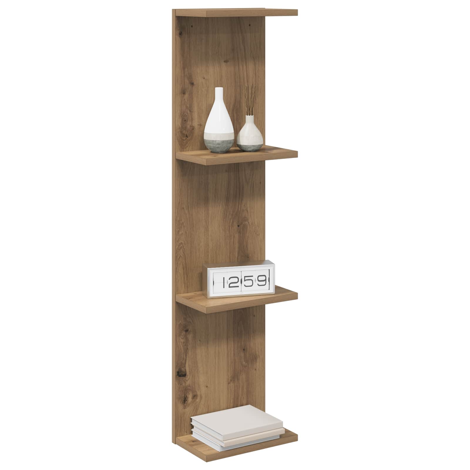 vidaXL Półka ścienna Dąb artisan 22 x 15 x 100 cm Drewno inżynieryjne
