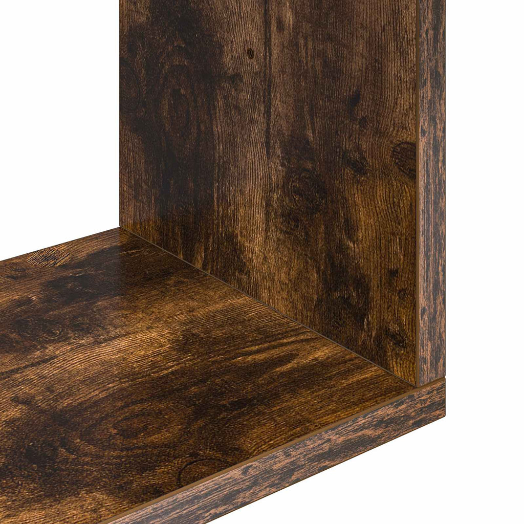 vidaXL Półka ścienna Dąb wędzony 130 x 10 x 50 cm Drewno inżynieryjne
