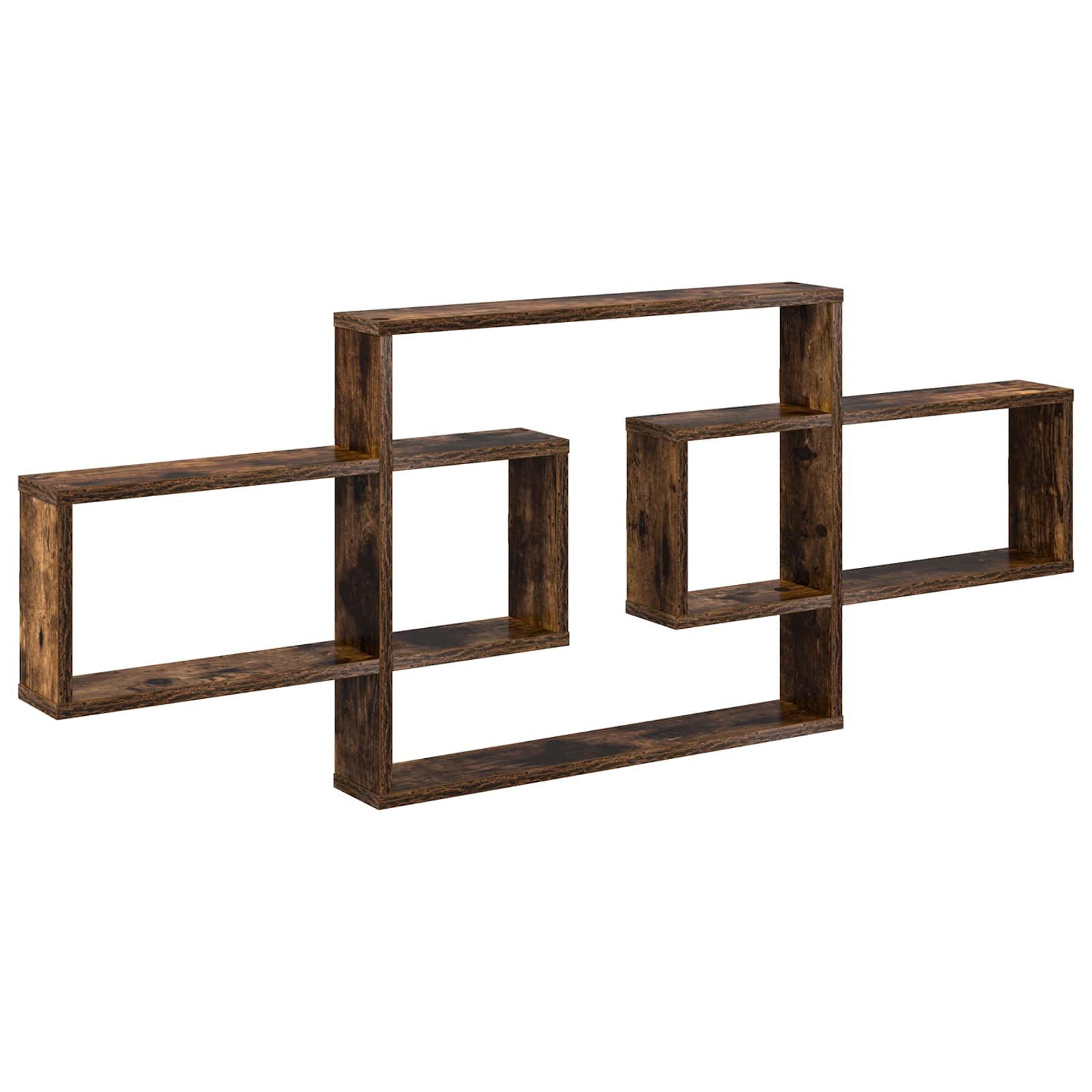 vidaXL Półka ścienna Dąb wędzony 130 x 10 x 50 cm Drewno inżynieryjne