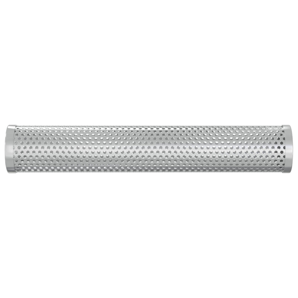 vidaxl Rura do wędzenia 2 szt. Ø 5 x 30 cm Stal nierdzewna 304 srebrny