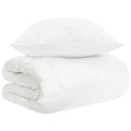 vidaXL Zestaw kołder 2 szt. Biały Włókno bambusowe
