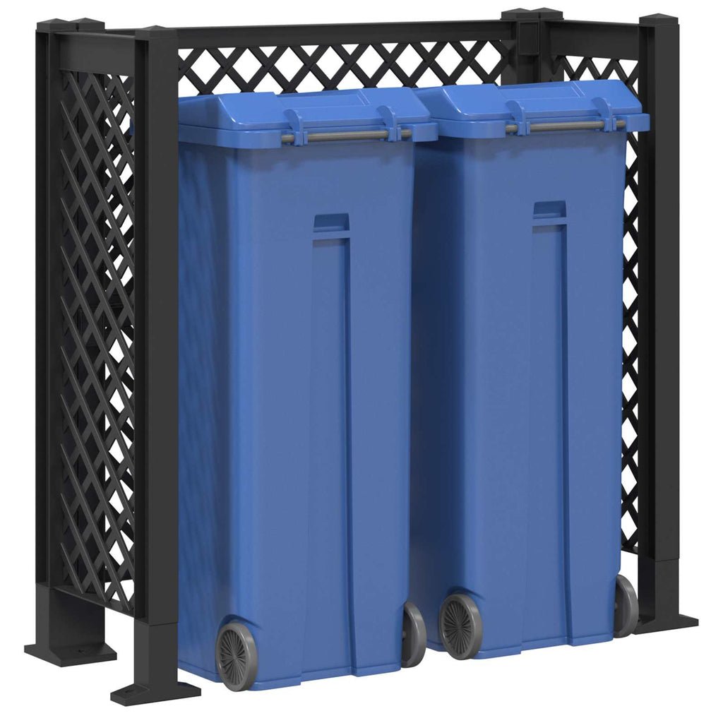 vidaXL Trellis Na Kosz antracytowy 123 x 47 x 114 cm PP