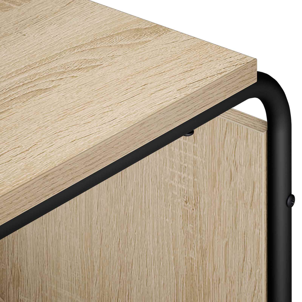 vidaXL Stół pod telewizor 80 x 36 x 45 cm dąb Sonoma