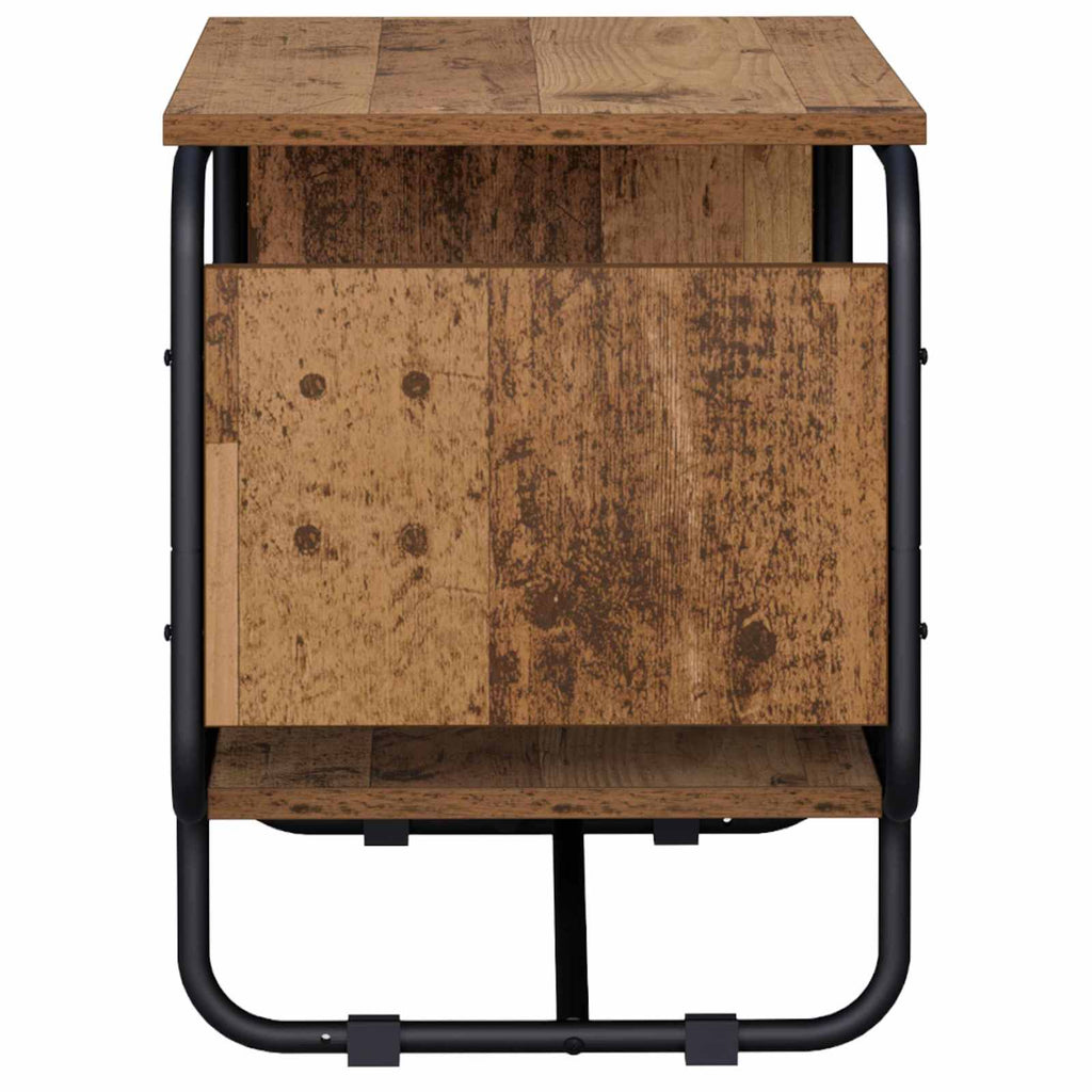 vidaXL Stół pod telewizor 80 x 36 x 45 cm Stare drewno