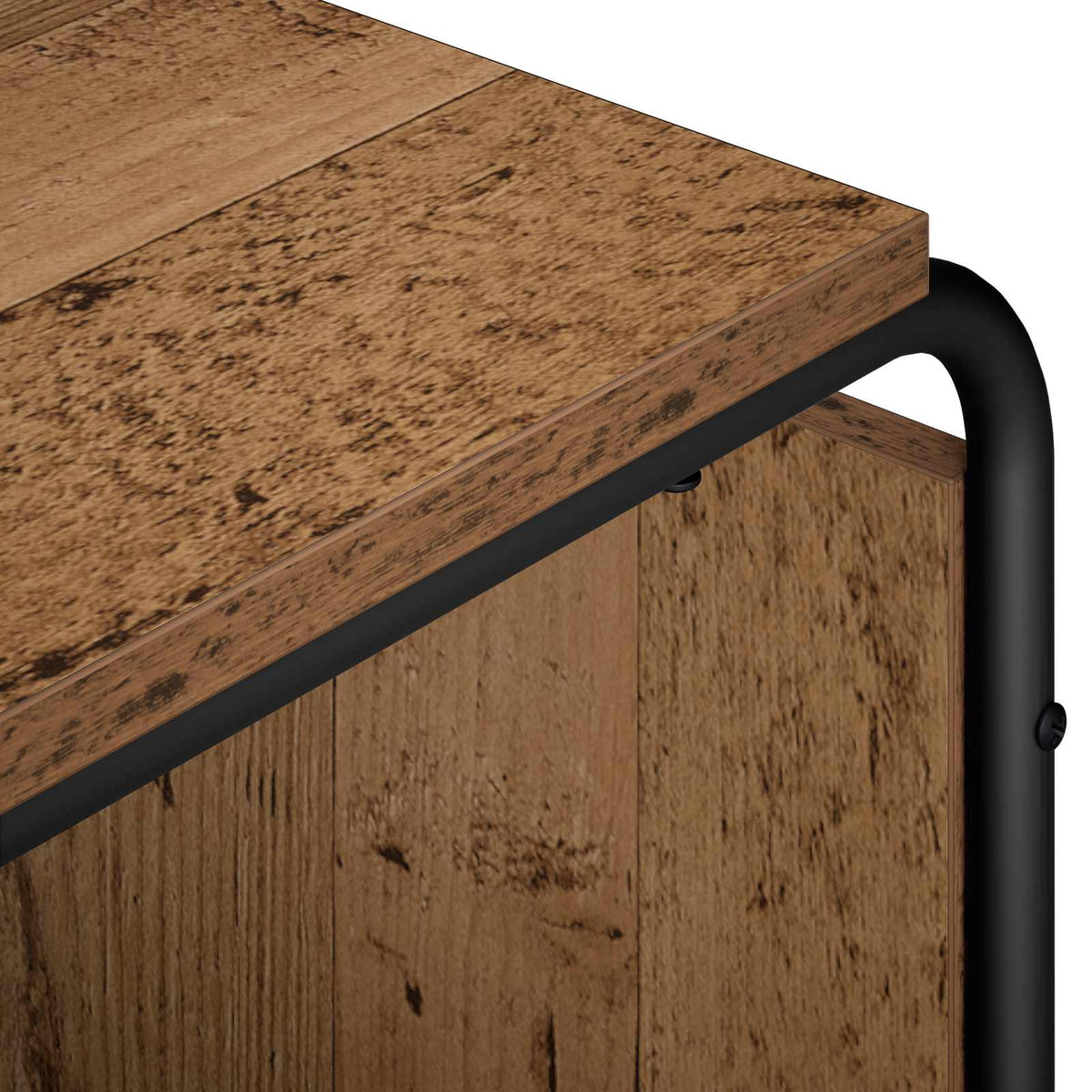 vidaXL Stół pod telewizor 98 x 36 x 45 cm Stare drewno