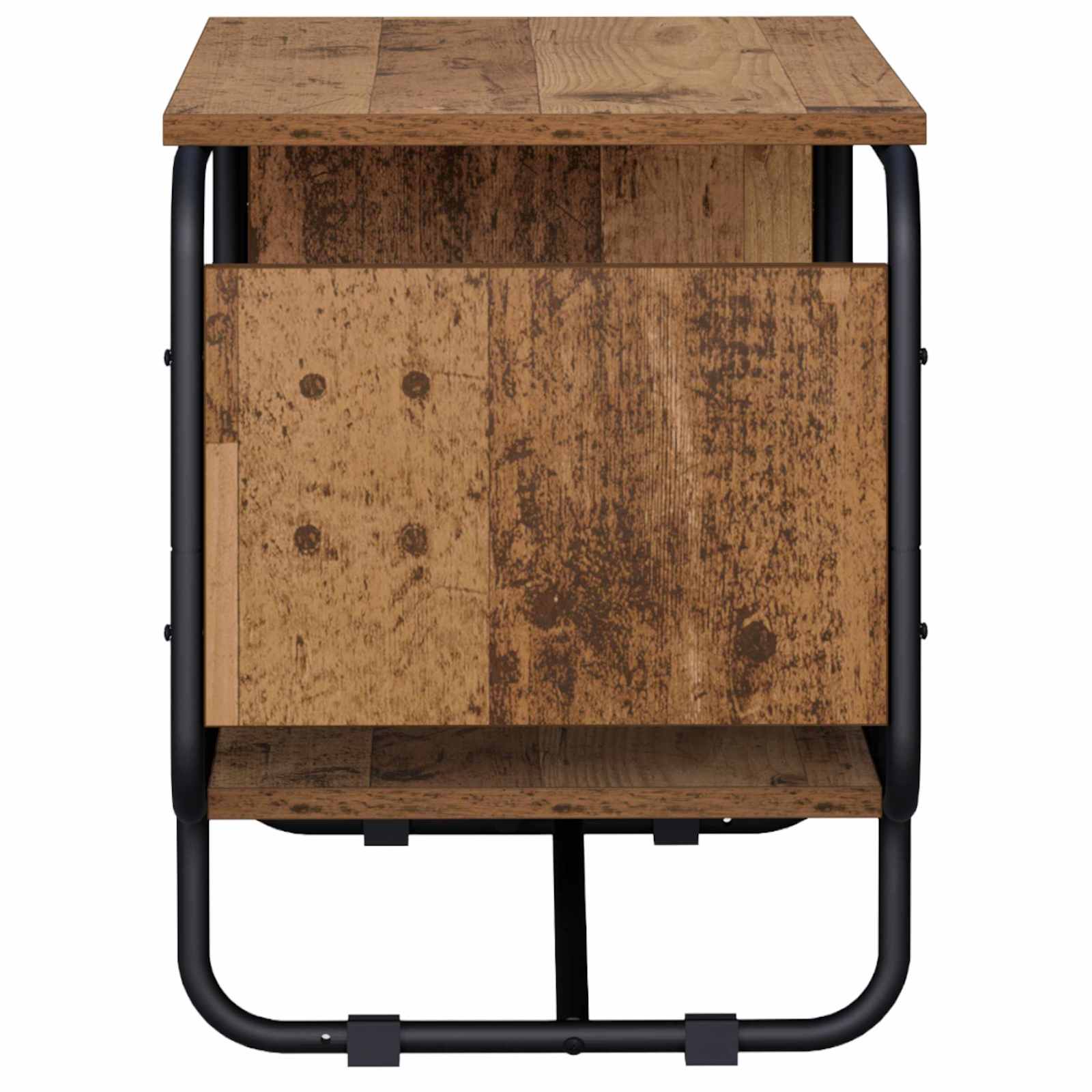vidaXL Stół pod telewizor 98 x 36 x 45 cm Stare drewno