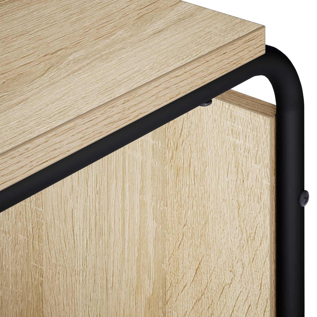 vidaXL Stół pod telewizor 140 x 36 x 45 cm dąb Sonoma