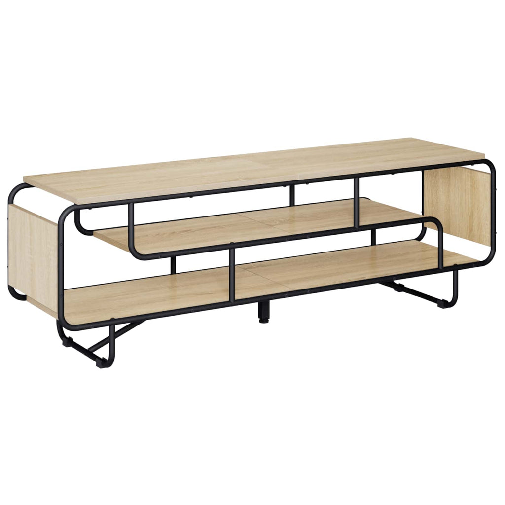 vidaXL Stół pod telewizor 140 x 36 x 45 cm dąb Sonoma