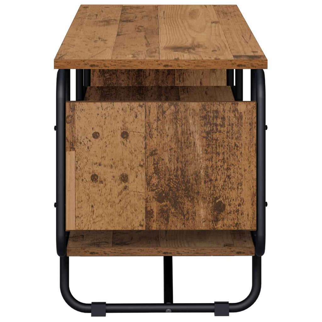 vidaXL Stół pod telewizor 140 x 36 x 45 cm Stare drewno