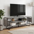 vidaXL Stół pod telewizor 180 x 36 x 45 cm Szary Sonoma