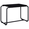 vidaXL Stół pod telewizor 60 x 35.5 x 42 cm Czarny dąb