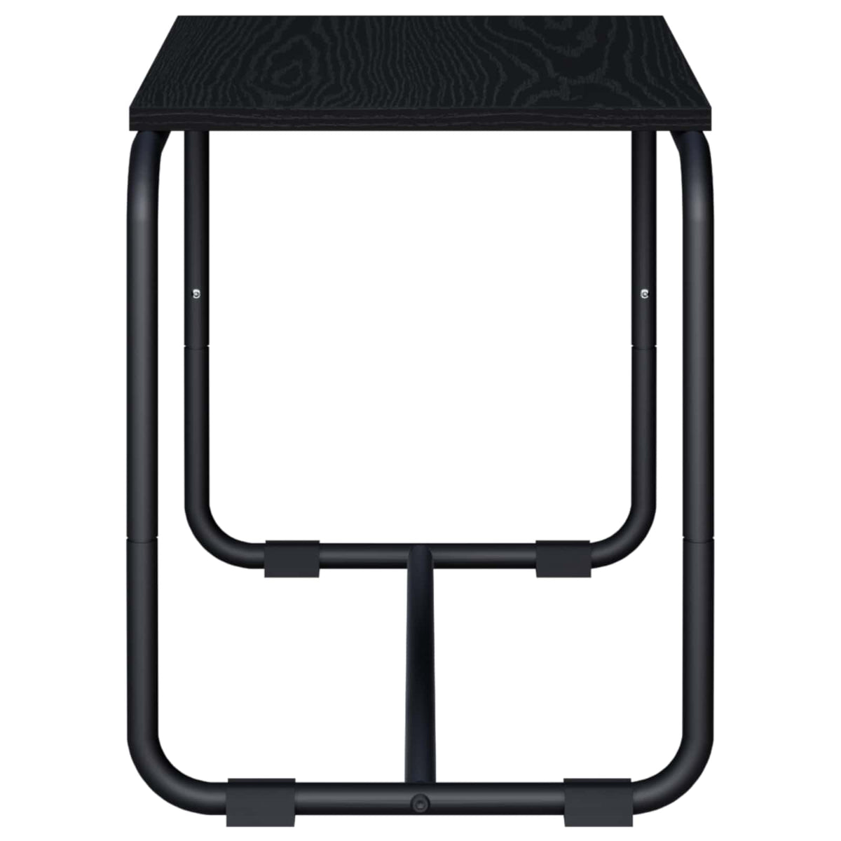 vidaXL Stół pod telewizor 60 x 35.5 x 42 cm Czarny dąb