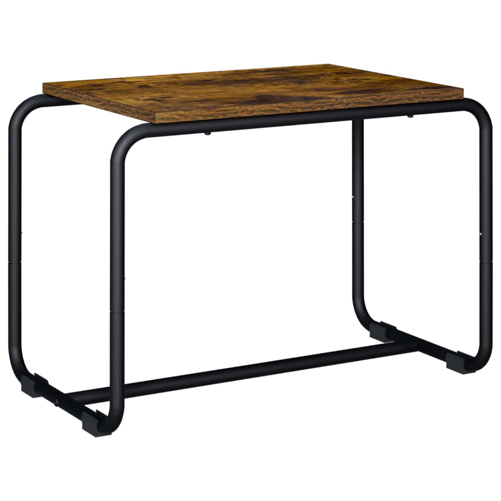 vidaXL Stół pod telewizor 60 x 35.5 x 42 cm Dąb wędzony
