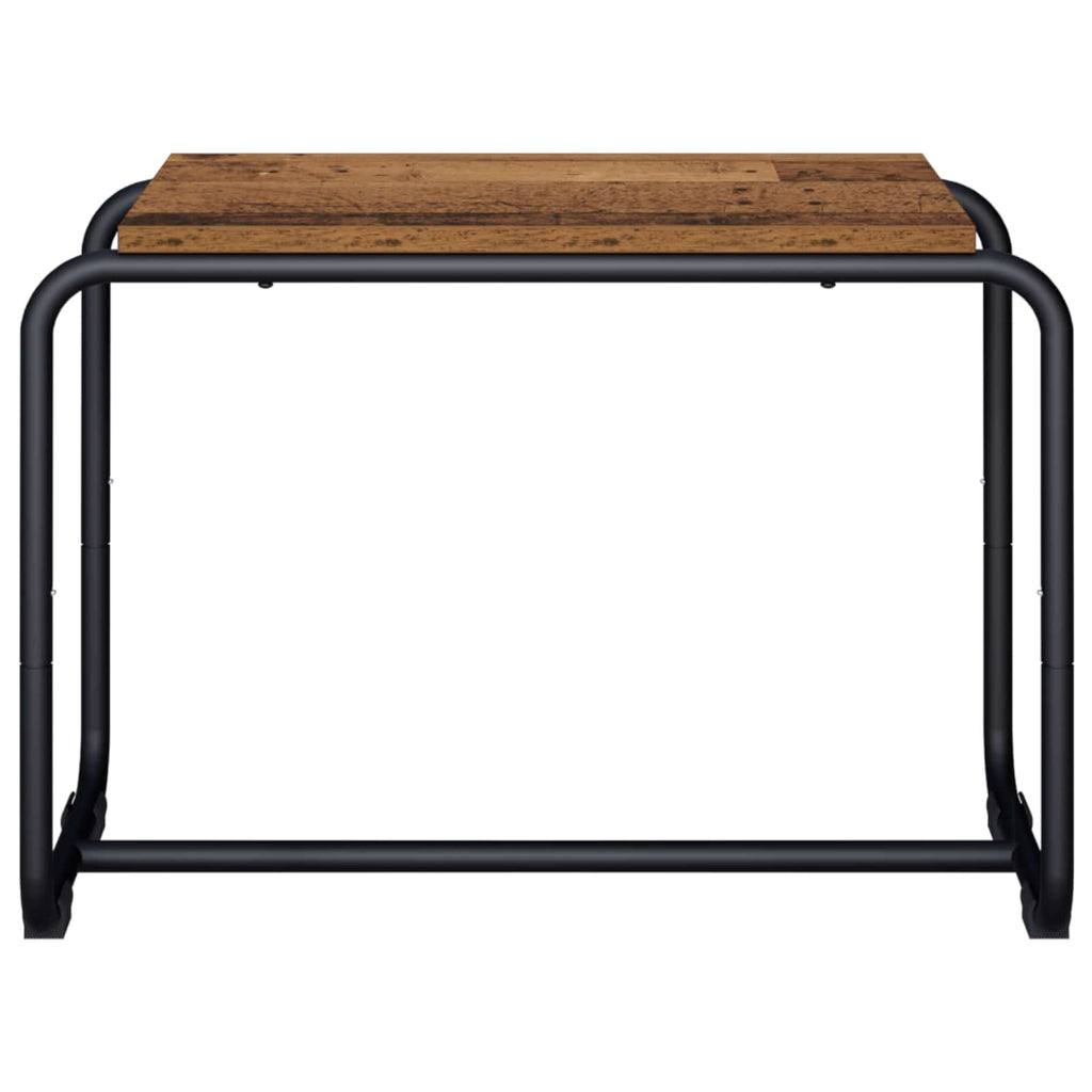 vidaXL Stół pod telewizor 60 x 35.5 x 42 cm Stare drewno