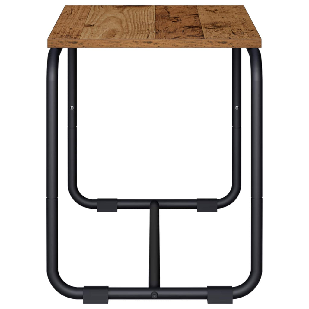 vidaXL Stół pod telewizor 60 x 35.5 x 42 cm Stare drewno