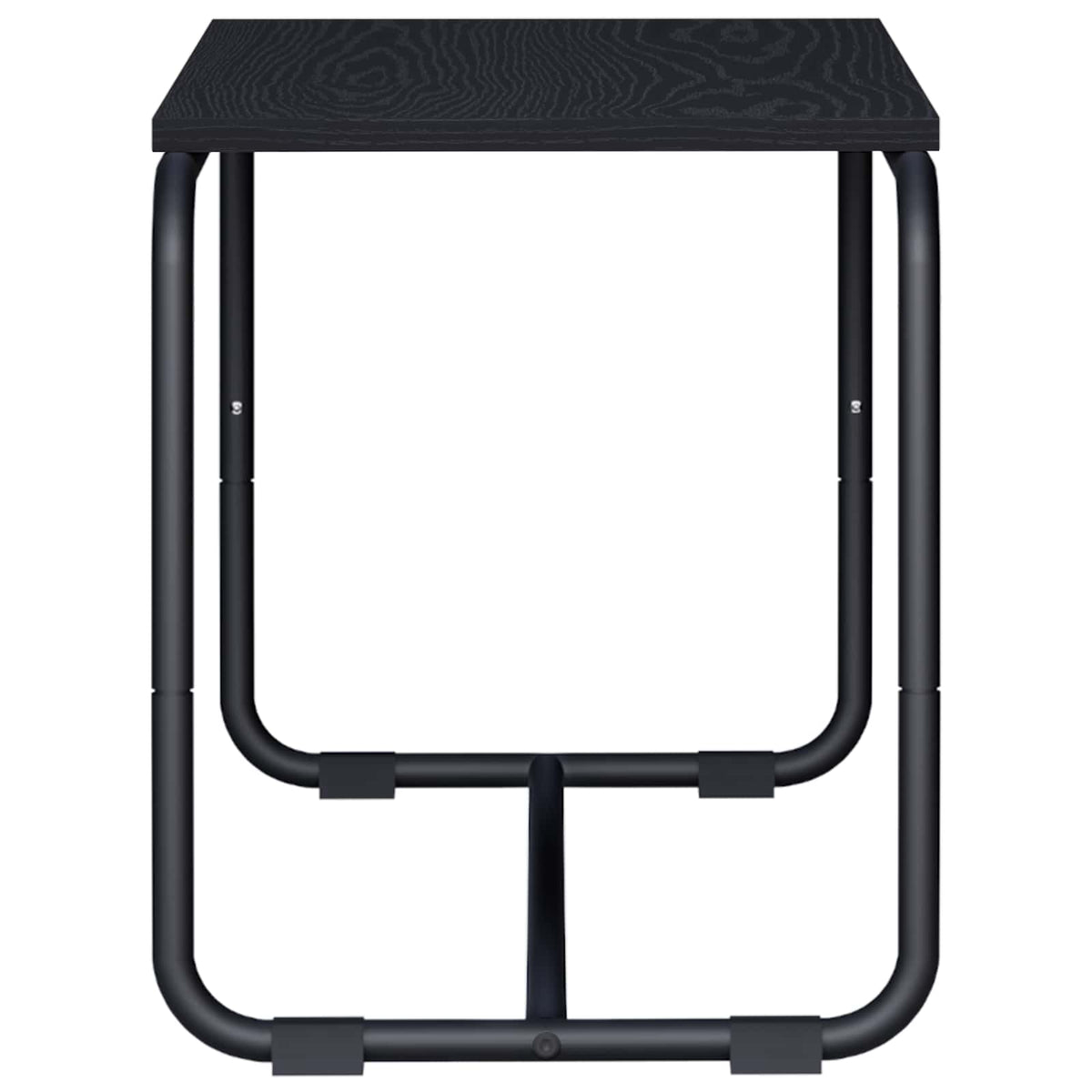 vidaXL Stół pod telewizor 80 x 35,5 x 42 cm Czarny dąb