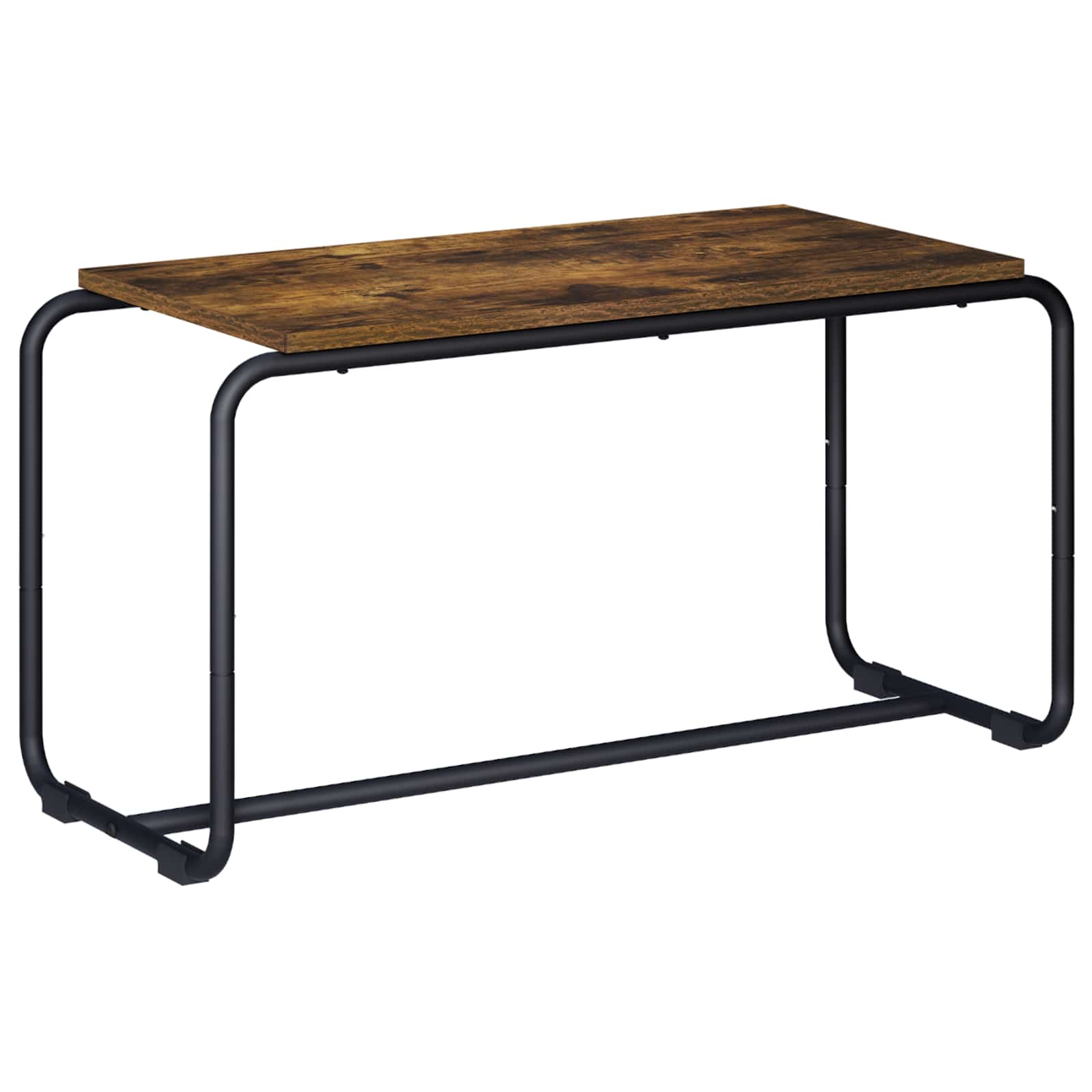vidaXL Stół pod telewizor 80 x 35,5 x 42 cm Dąb wędzony