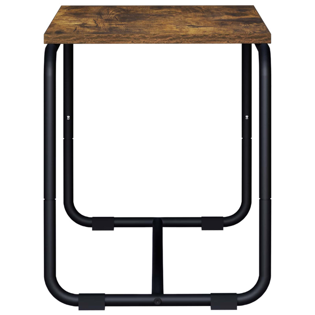 vidaXL Stół pod telewizor 80 x 35,5 x 42 cm Dąb wędzony