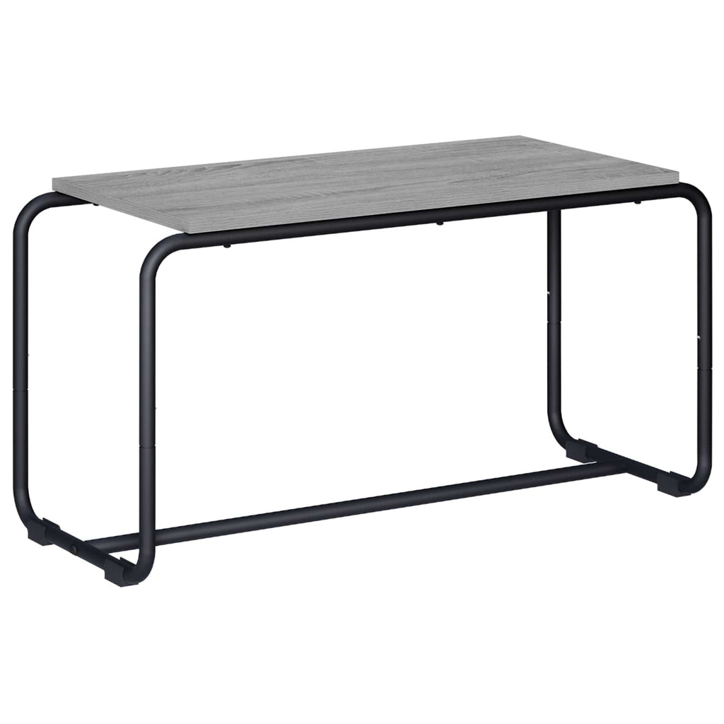 vidaXL Stół pod telewizor 80 x 35,5 x 42 cm Szary Sonoma