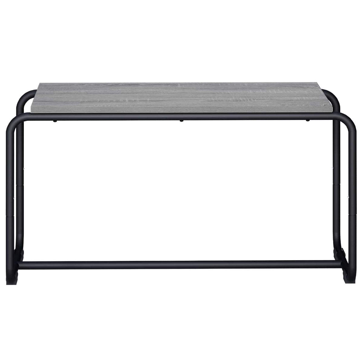 vidaXL Stół pod telewizor 80 x 35,5 x 42 cm Szary Sonoma