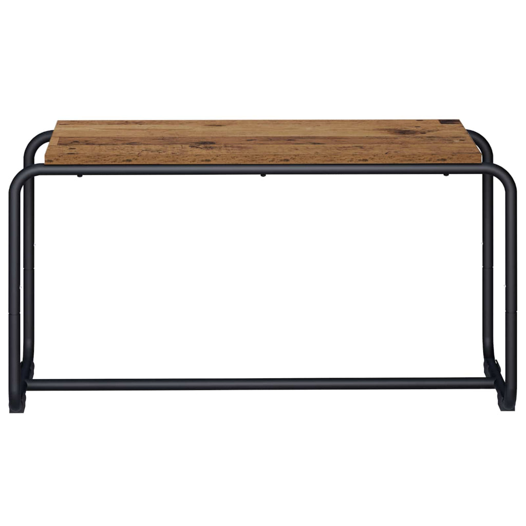 vidaXL Stół pod telewizor 80 x 35,5 x 42 cm Stare drewno