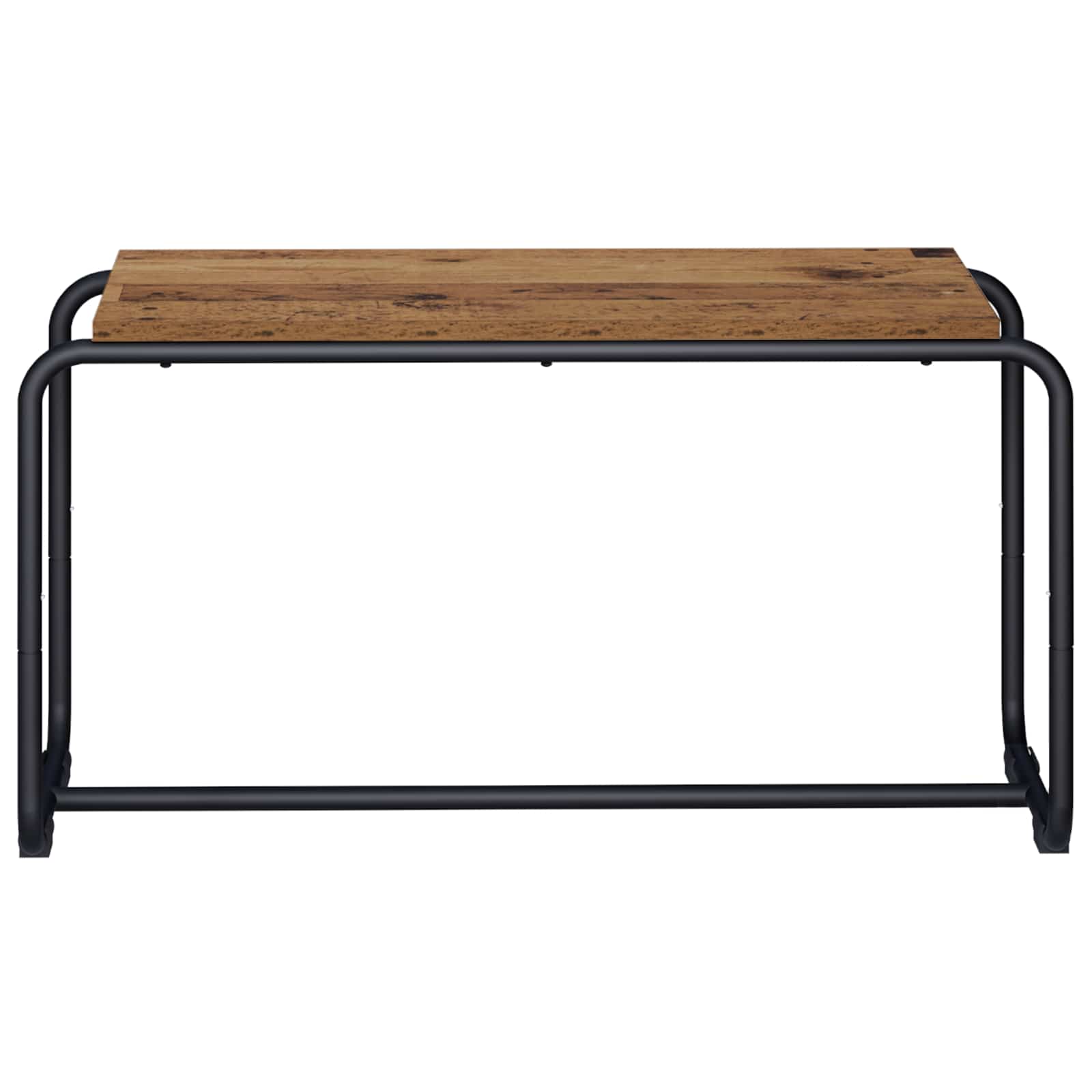 vidaXL Stół pod telewizor 80 x 35,5 x 42 cm Stare drewno