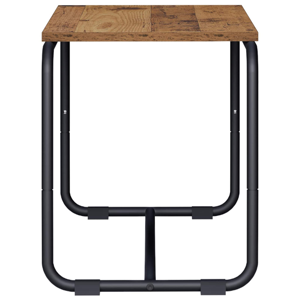 vidaXL Stół pod telewizor 80 x 35,5 x 42 cm Stare drewno