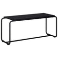 vidaXL Stół pod telewizor 98 x 35.5 x 42 cm Czarny dąb
