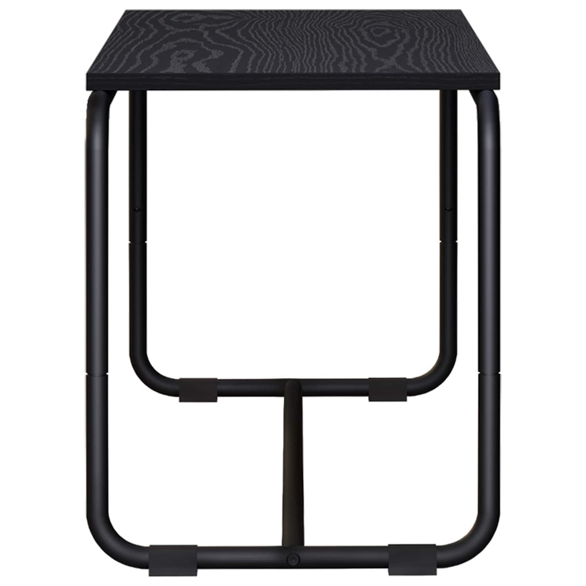 vidaXL Stół pod telewizor 98 x 35.5 x 42 cm Czarny dąb