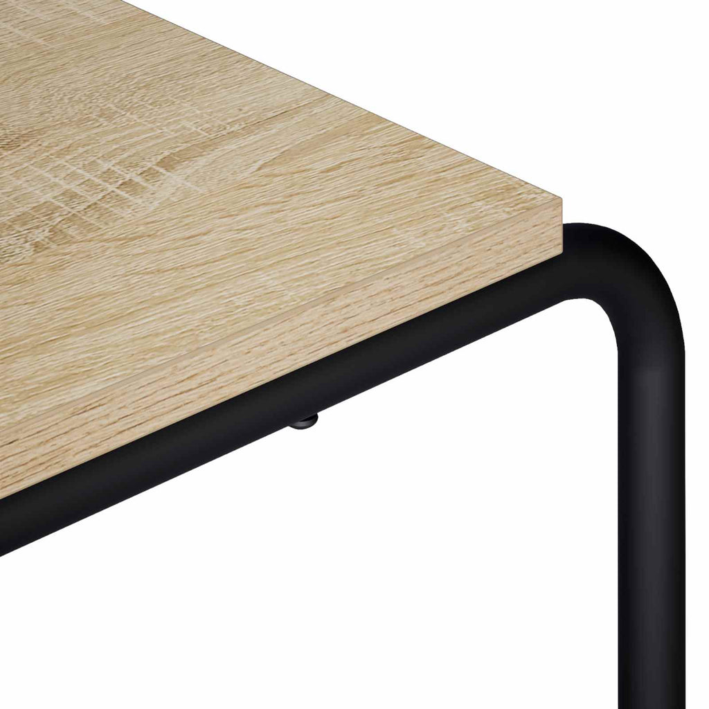 vidaXL Stół pod telewizor 98 x 35.5 x 42 cm dąb Sonoma