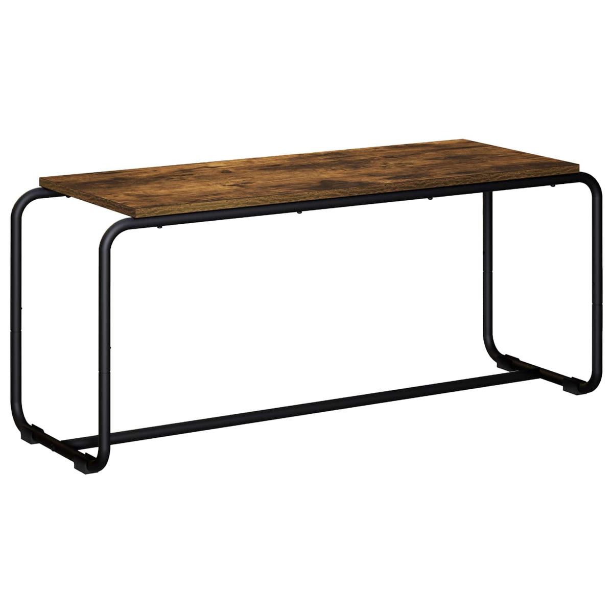 vidaXL Stół pod telewizor 98 x 35.5 x 42 cm Dąb wędzony
