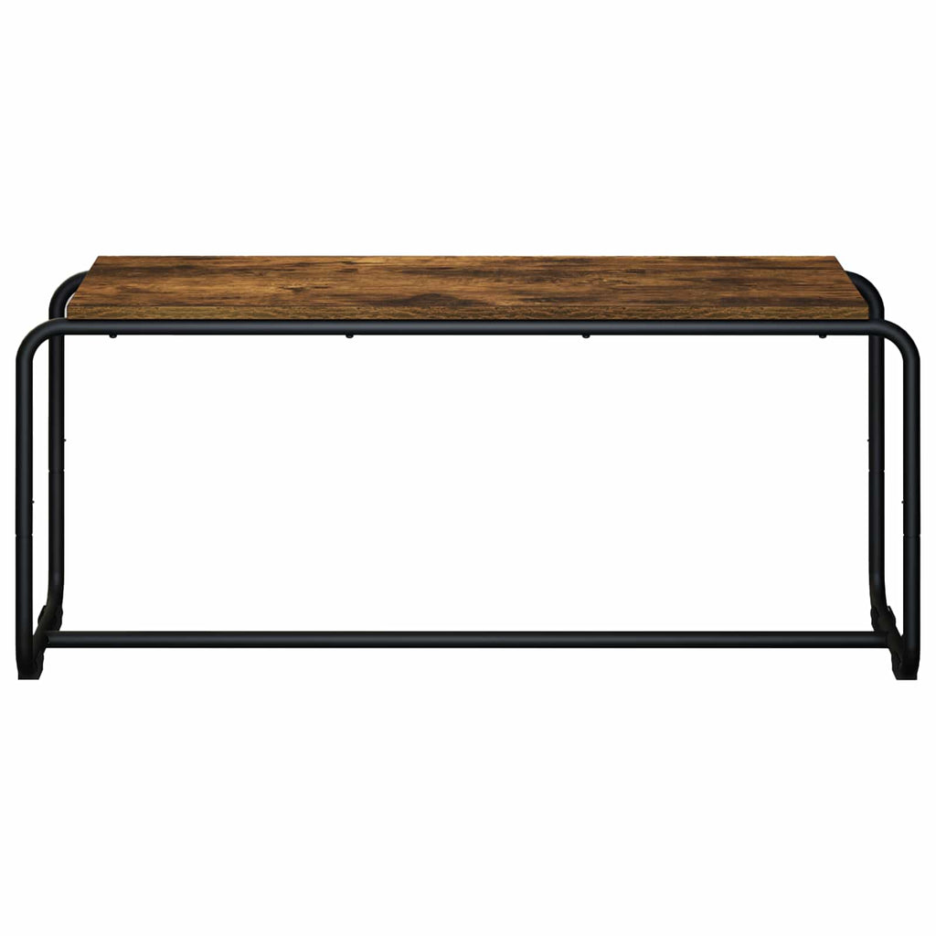 vidaXL Stół pod telewizor 98 x 35.5 x 42 cm Dąb wędzony