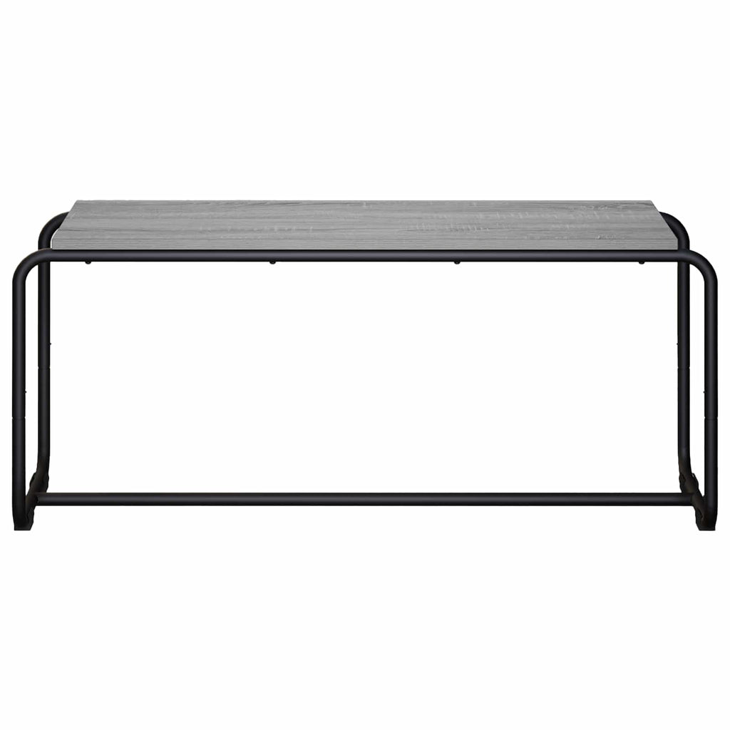 vidaXL Stół pod telewizor 98 x 35.5 x 42 cm Szary Sonoma